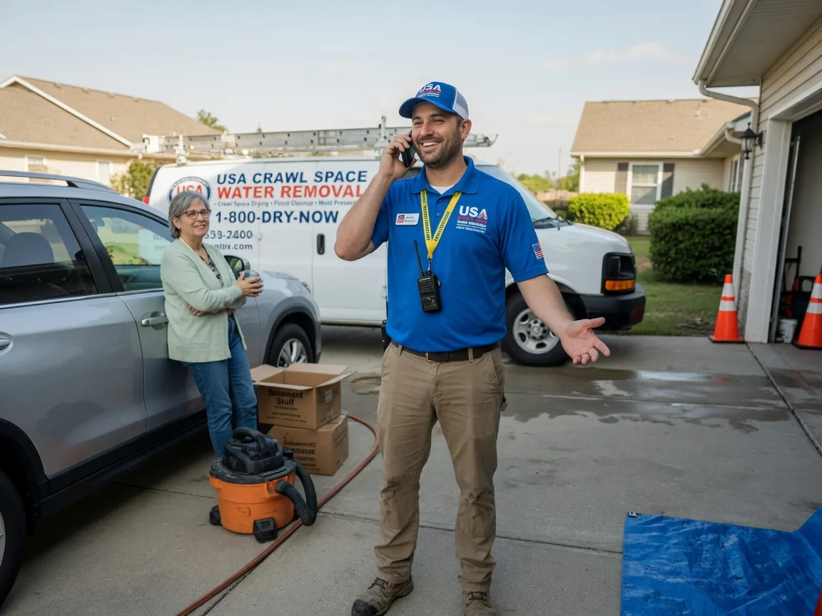 Crawl Space Water Removal Grover, NC FAQs